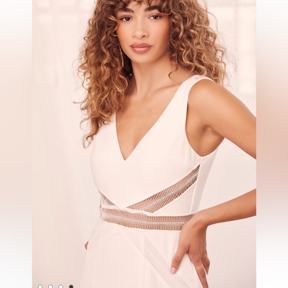 Long white dress
